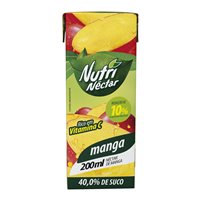 Suco pronto de manga Nutri Néctar 200ml.