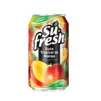 Suco pronto de manga Sufresh lata 330ml.