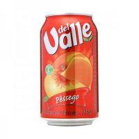 Suco pronto de pêssego Del Valle lata 335ml.
