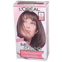 Tinta para cabelo Loreal Imédia  louro escuro numero 6