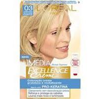 Tinta para cabelo Loreal Imédia louro claro acinzentado numero 03