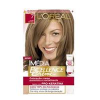 Tinta para cabelo Loreal Imédia louro natural numero 7
