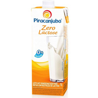 Leite semi desnatado zero lactose Piracanjuba 1lt  