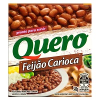 Feijão carioca Quero Tetra Pak 340g