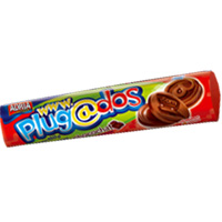 Biscoito plugados sabor chocolate Adria 150g 