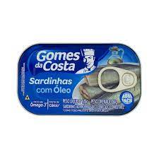 Sardinha com óleo  Gomes da Costa 125g