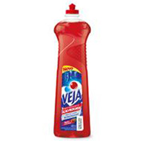 Detergente líquido ação profunda Veja maçã e erva doce 400ml