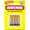 Pilha palito AAA (amarelinhas) Rayovac 4x1 