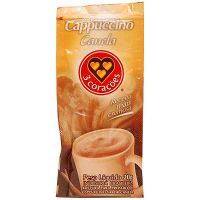 Cappuccino baunilha sachê 3 Corações 20 g.  
