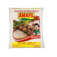 Farinha de mandioca branca Amafil 1kg.