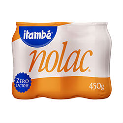 Leite fermentado zero lactose Itambé 6x90g