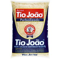 Arroz parboilizado Tio João 1kg.  