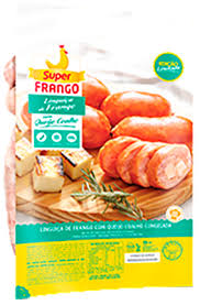 Linguiça de frango com queijo coalho Super Frango 800g