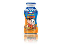 Leite fermentado Frutmix Mamão e Pêssego Turma da Mônica Danone 170g