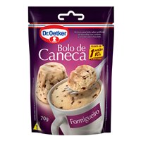 Bolo de caneca formigueiro Dr. Oetker 70g.