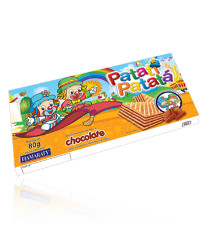 Wafer Patati Patatá sabor chocolate Itamaraty 80g 
