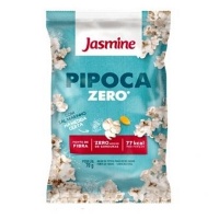 Pipoca de micro ondas Zero natural sem gordura com sal marinho Jasmine 70g 