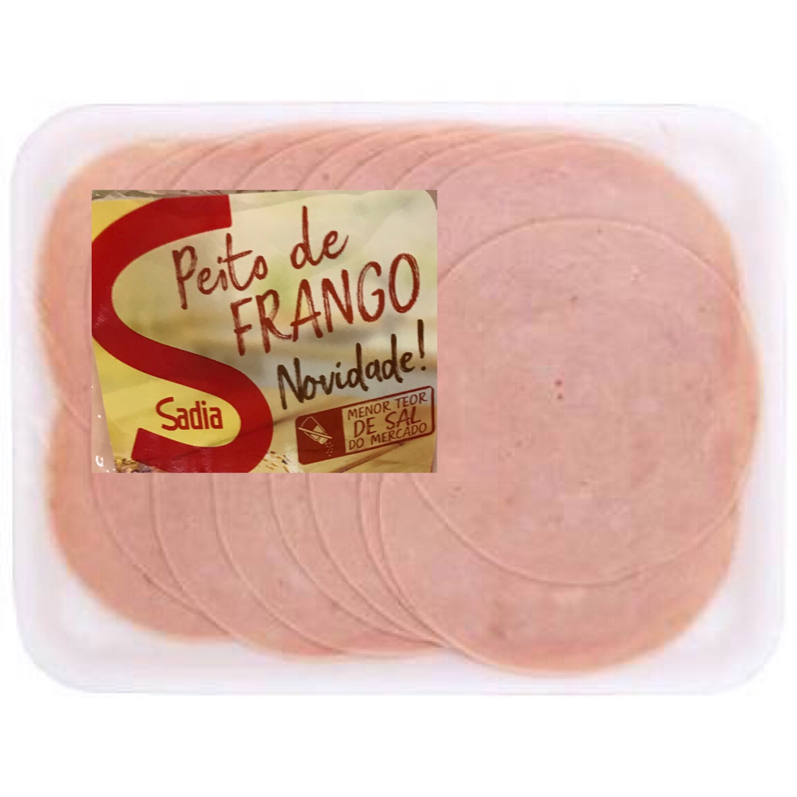 Peito de frango fatiado Sadia 100g  