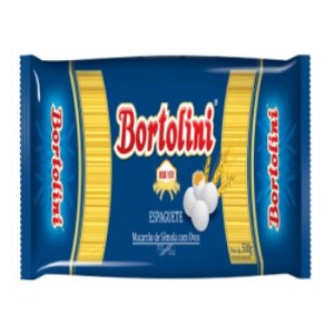 Massa espaguete c/ ovos Bortolini 500gr Massa espaguete c/ ovos Bortolini 500gr