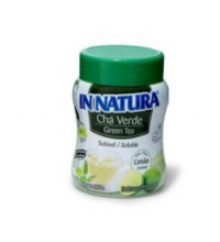 Chá verde solúvel sabor limão In Natura 210g