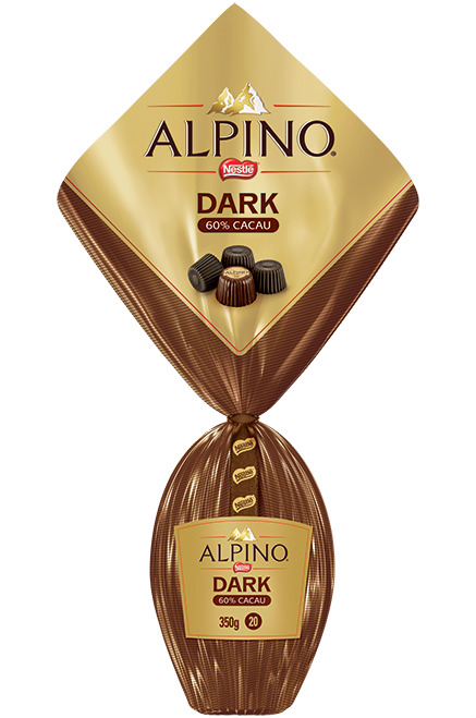 Ovo de Páscoa Nestlé Alpino Dark 350g
