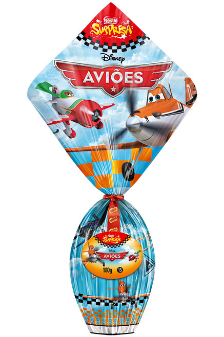 Ovo de Páscoa Nestlé Aviões n.15 180g