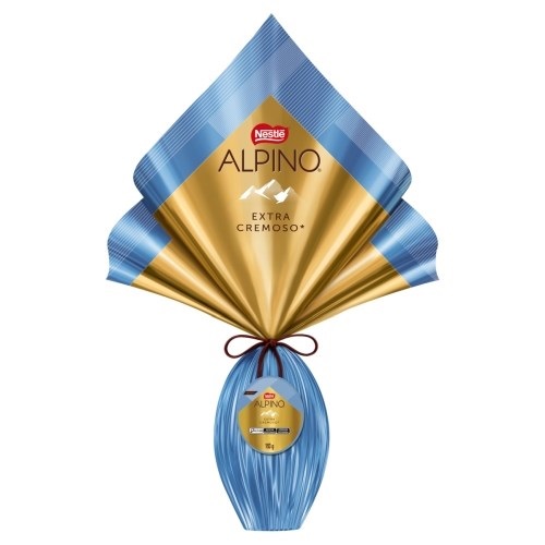 Ovo de Páscoa Alpino extra cremoso Nestlé 193g
