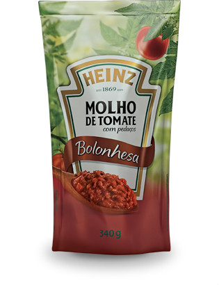 Molho de tomate bolonhesa Heinz 340g