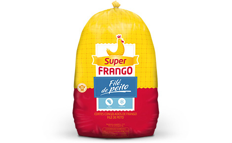 Filézinho de peito de frango sassami Super Frango 1kg