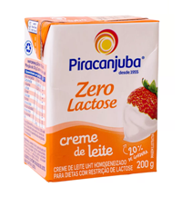 Creme de leite zero lactose Piracanjuba 200g