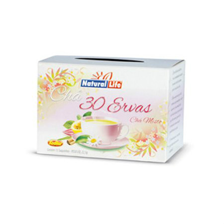 Chá misto 30 ervas Natural Life 22g