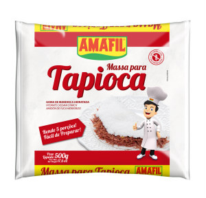 Tapioca (goma de mandioca hidratada) Amafil 500g