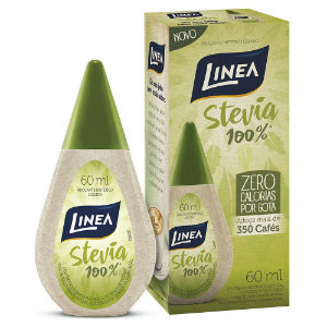 Adoçante líquido Stévia 100% Linea 60ml