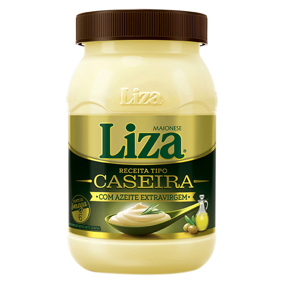 Maionese tipo caseira Liza 500g