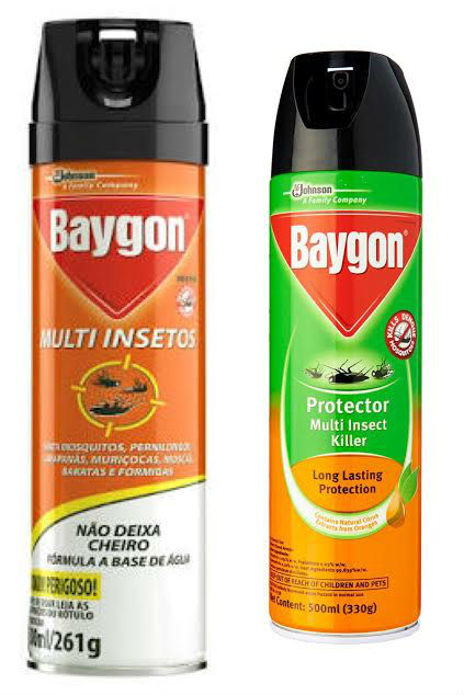 Kit Inseticida aerossol Ação Total e Multi insetos Baygon