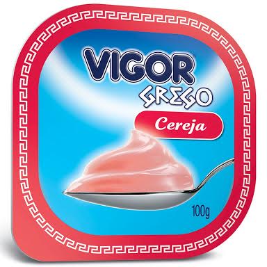 Iogurte grego cereja Vigor 100g