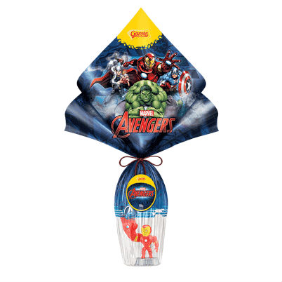 Ovo de Páscoa Vingadores Garoto 150g