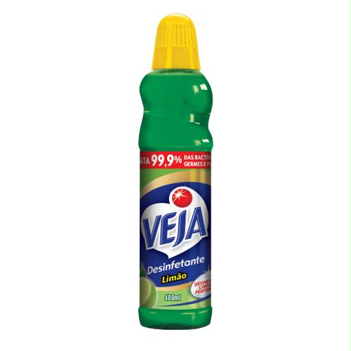 Desinfetante Veja limão 480ml