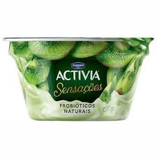 Leite Fermentado Activia Sensações Pedaços Kiwi 120g