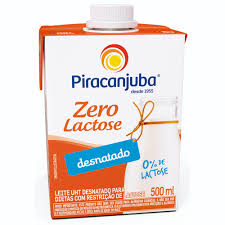 Leite desnatado zero lactose Piracanjuba 500ml