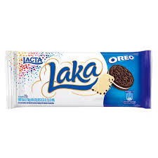 Chocolate em barra Laka Oreo Lacta 80g