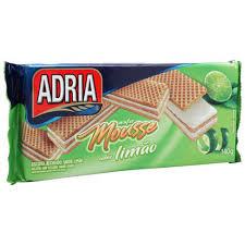 Wafer mousse de limão Adria 140g 