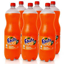 Fanta Laranja pet 2 litros ( pacote c/ 6 unid.)