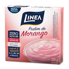 Pudim de morango Linea 25g