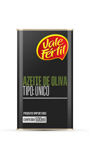 Azeite de Oliva em lata Vale Fértil 500ml 