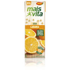 Bebida a base de soja sabor laranja Mais Vita Yoki  1lt.