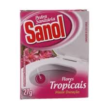 Pedra sanitária flores orientais Sanol 27g 