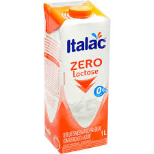 Leite semi desnatado zero lactose Italac 1lt