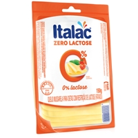 Mussarela fatiada zero lactose Italac 150g