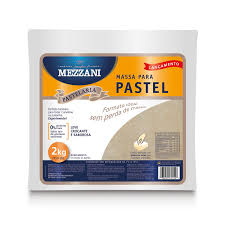 Massa de pastel quadrada Mezzani 2kg